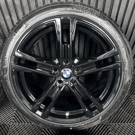 18'' BMW 1 Series 819 Black M Sport 2 F40 F44 Alloy Wheels Tyres 8092352 Genuine