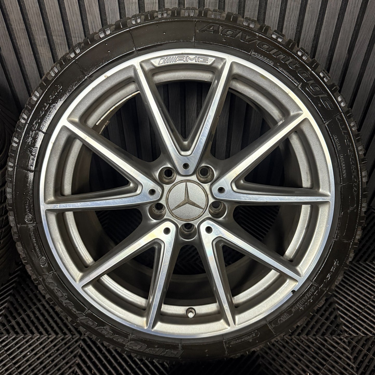 18" GENUINE MERCEDES AMG A CLASS CLA A45 CLA45 A35 WHEELS TYRES ALLOYS W176