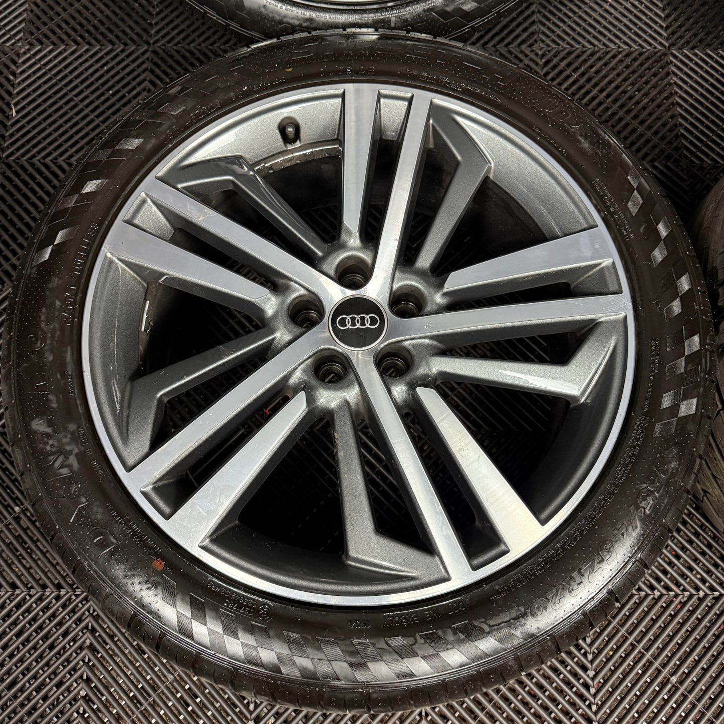 20'' GENUINE AUDI Q5 5 TRIPLE SPOKE SQ5 S LINE WHEELS TYRES ALLOYS 80A601025F