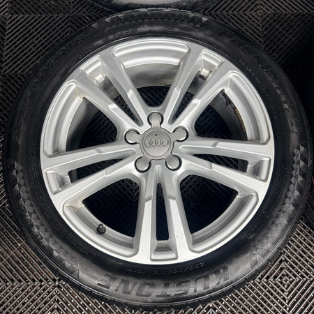 18'' Audi Q3 S Line 5 Double Spoke Facelift Alloy Wheels Tyres Alloys Genuine