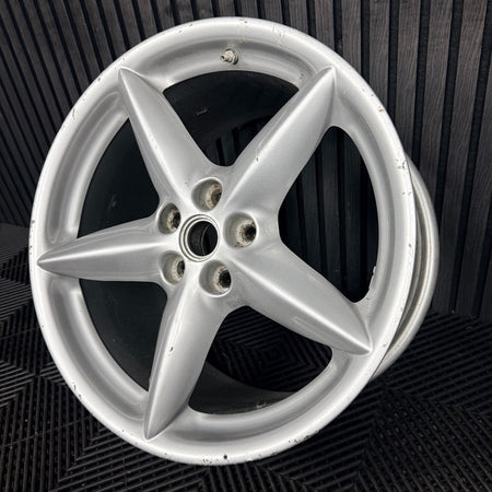 1X 18'' Ferrari 360 Modena Spider Alloy Wheel 5 Spoke Rear Single 164175 Genuine