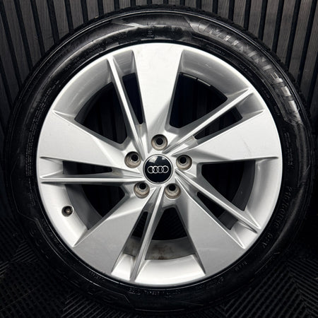 18'' Audi Q2 S Line Alloy Wheels Tyres Alloys 81A601025AL Genuine