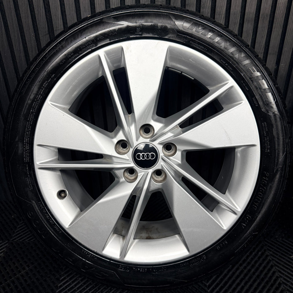 18'' Audi Q2 S Line Alloy Wheels Tyres Alloys 81A601025AL Genuine