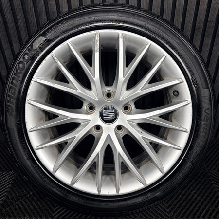 1X 17'' Seat Leon FR MK3 Alloy Wheel Tyre Single Genuine 5F0601025H