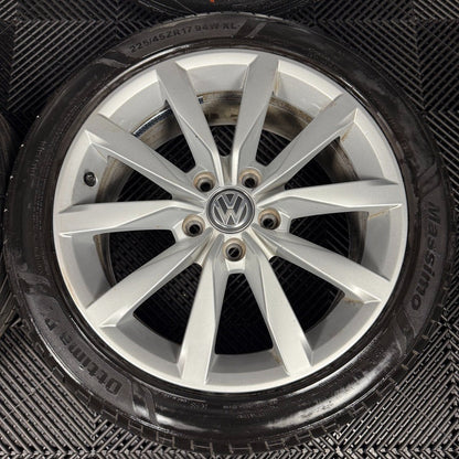 17'' GENUINE VW GOLF GT DIJON MK7 MK8 MK6 ALLOY WHEELS TYRES ALLOYS 5G0601025CH