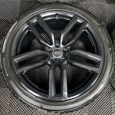 21'' Audi SQ5 Q5 S Line Black Alloy Wheels Tyres 8R0601025CP Genuine