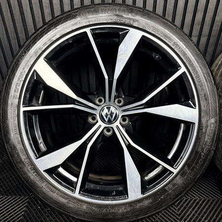 20'' VW Tiguan R Line Misano Alloy Wheels Tyres Alloys 5NA601025AH Genuine