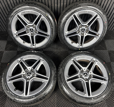 18'' Mercedes Amg A Class Cla B Alloy Wheels Tyres Alloys W177 Genuine