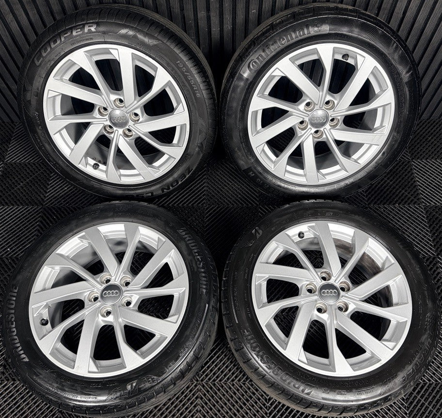 16'' Audi A1 New Model Wheels Alloys Tyres 82A601025B 5X100 6.5J ET40 Genuine