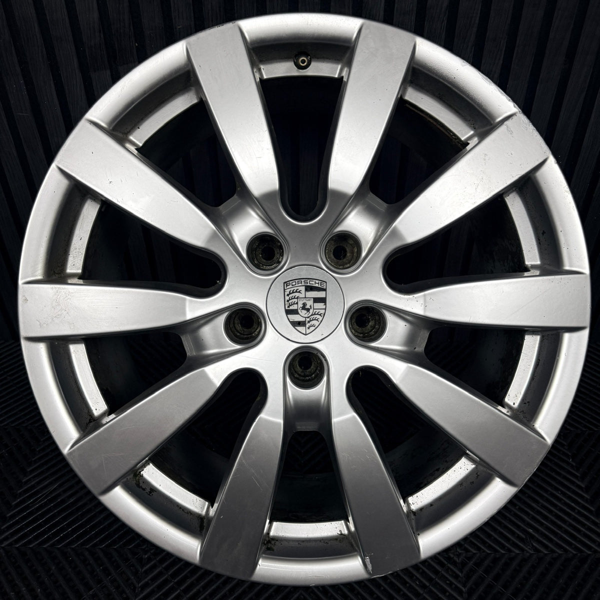 1X 20'' Porsche Cayenne 10 Spoke Alloy Wheel Genuine 7P5601025B 92A