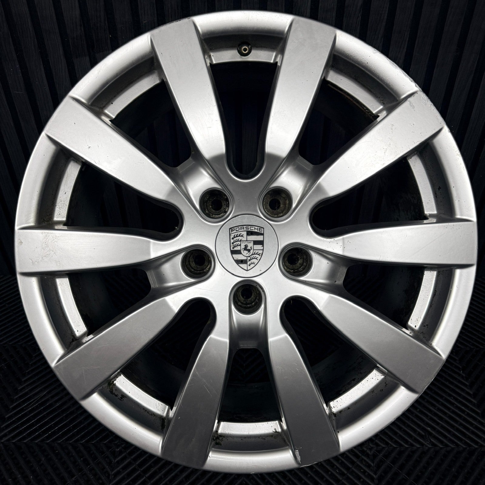 1X 20'' Porsche Cayenne 10 Spoke Alloy Wheel Genuine 7P5601025B 92A