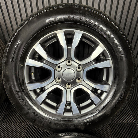 18'' GENUINE FORD RANGER GREY DC WILDTRAK ALLOY WHEELS TYRES ALLOYS