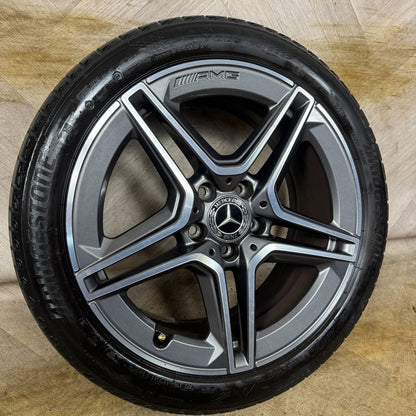 1X 18'' GENUINE AMG MERCEDES A CLASS CLA W177 SPORT ALLOY WHEEL TYRE A1774011500