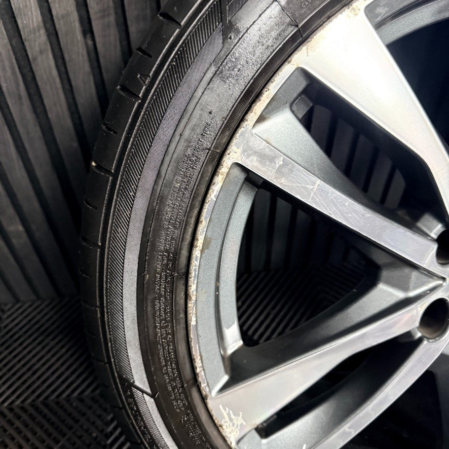 19'' Audi A6 C8 S Line 5 Double Spoke Alloy Wheels Tyres 4K0601025H Genuine