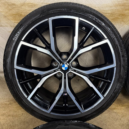 19'' GENUINE BMW 5 SERIES 845 M SPORT G30 G31 ALLOY WHEELS TYRES ALLOYS