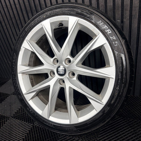 1X 18'' Seat Leon FR Performance MK3 Alloy Wheel Tyre Single Genuine 5F0601025AA