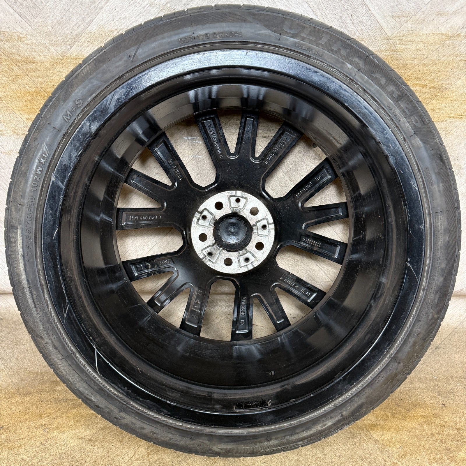 1X 20'' GENUINE BMW 7 SERIES 817M G11 G12 6 GT G32 8090097 ALLOY WHEEL REAR