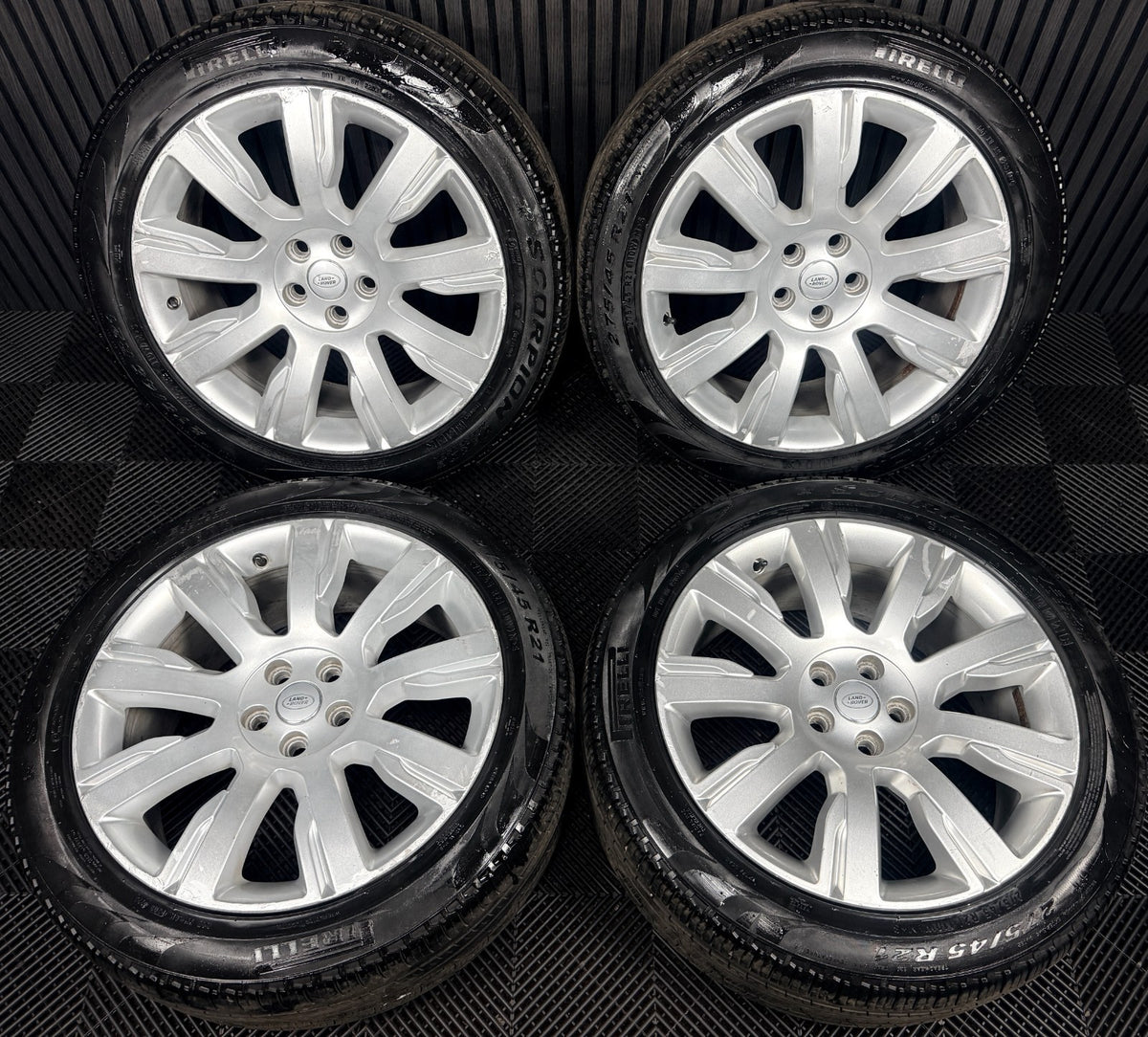21" Range Rover Vogue Land Sport Wheels Tyres Alloys L462 HY32-1007-GA Genuine