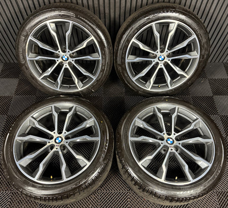 20'' GENUINE BMW X3 X4 G01 G02 699 M SPORT ALLOY WHEELS TYRES ALLOYS 8010268 69