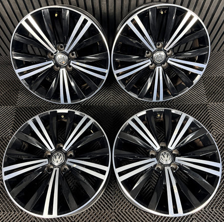 18'' Vw Tiguan Patagonia Mk2 Alloy Wheels Tyres Alloys 5NA601025C Genuine