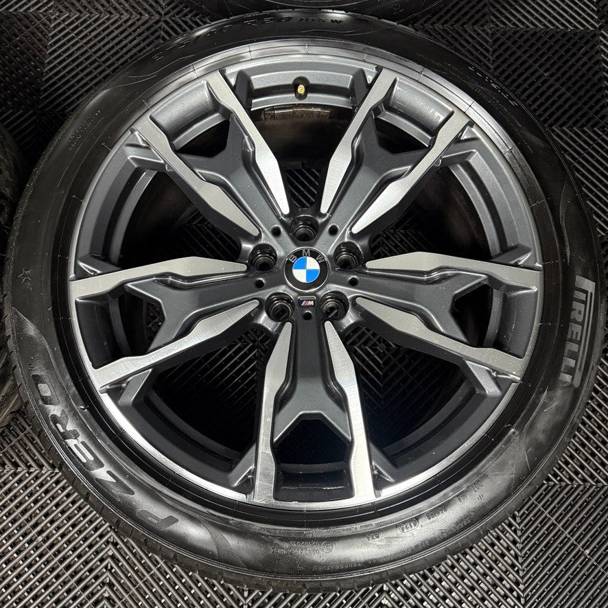 20'' GENUINE BMW X3 X4 G01 G02 787 M SPORT ALLOY WHEELS TYRES ALLOYS 8073791 92