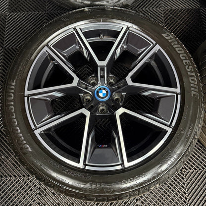 18'' GENUINE BMW 4 SERIES I4 858 M SPORT G26 G22 G23 ALLOY WHEELS TYRES ALLOYS