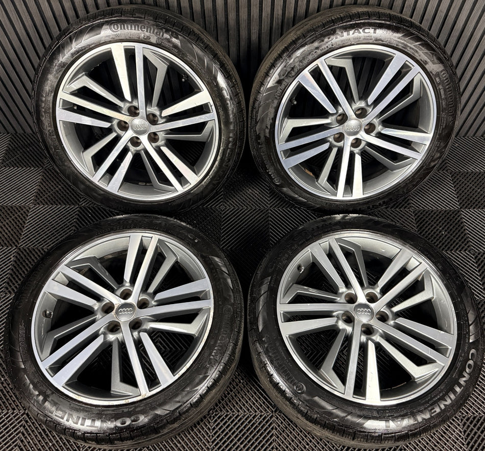 20'' Audi Q5 5 Triple Spoke SQ5 S Line Wheels Tyres Alloys 80A601025F Genuine
