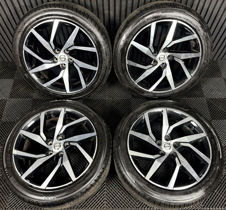 18'' Volvo S60 V60 Y Spoke Black DC Wheels Tyres Alloys 5X108 31471311 Genuine