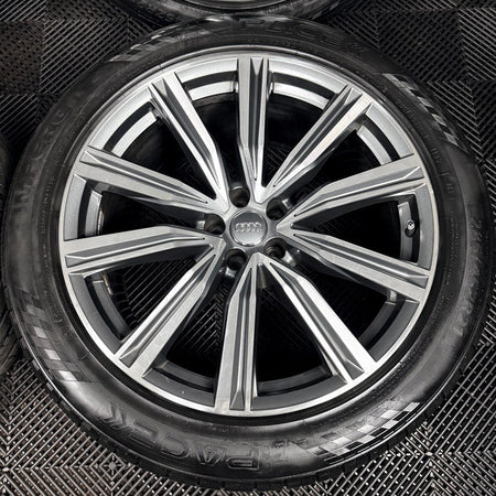 21'' Audi Q8 S Line Multispoke Alloy Wheels Alloys Tyres 4M8601025G Genuine