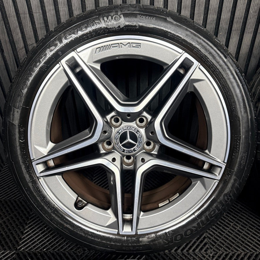 18'' Mercedes Amg A Class Cla B Alloy Wheels Tyres Alloys W177 Genuine