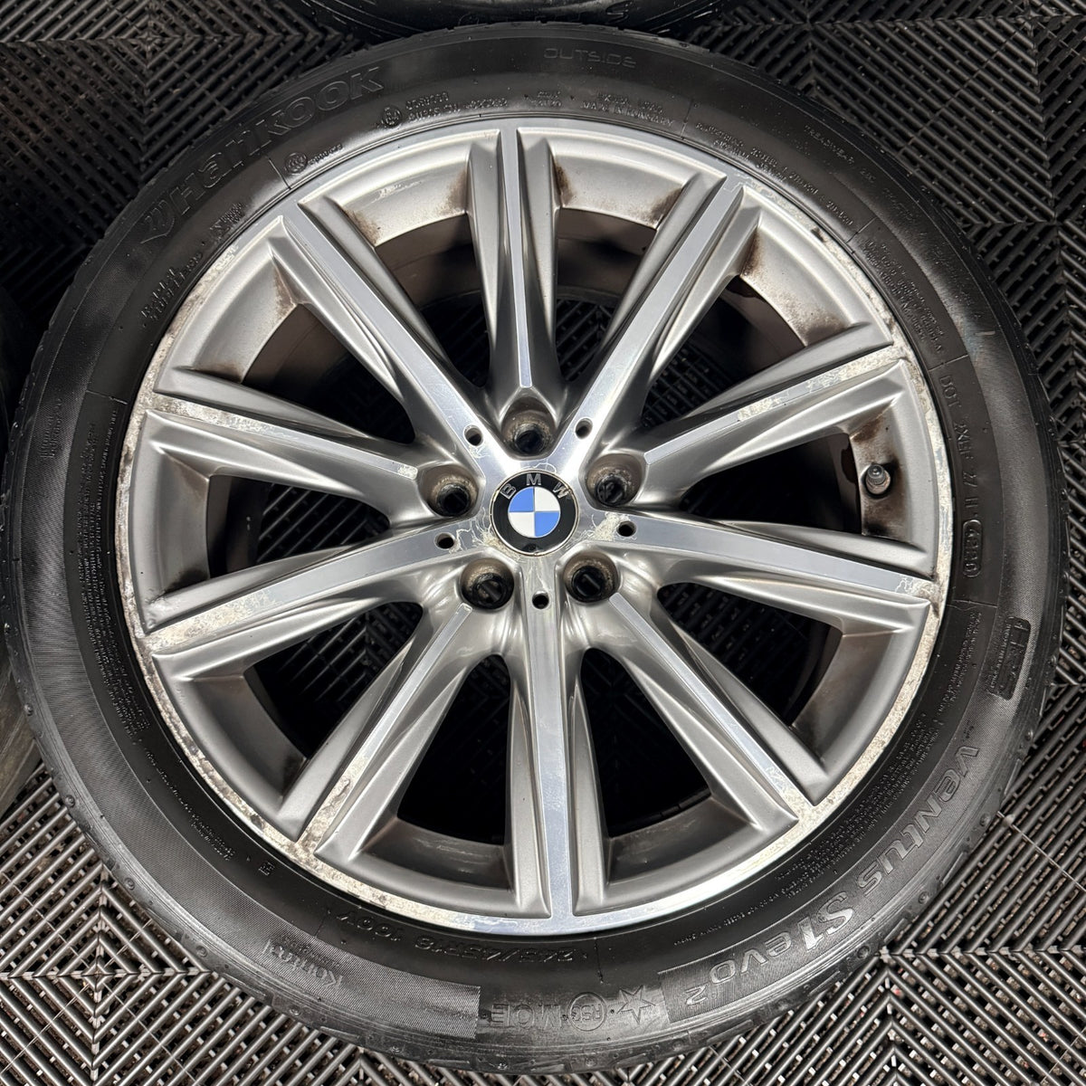 18" Bmw 5 Series 4 684 Grey Dc Sport G30 G31 Alloy Wheel Tyres 6874440 Genuine