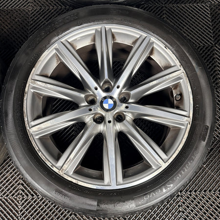 18" Bmw 5 Series 4 684 Grey Dc Sport G30 G31 Alloy Wheel Tyres 6874440 Genuine