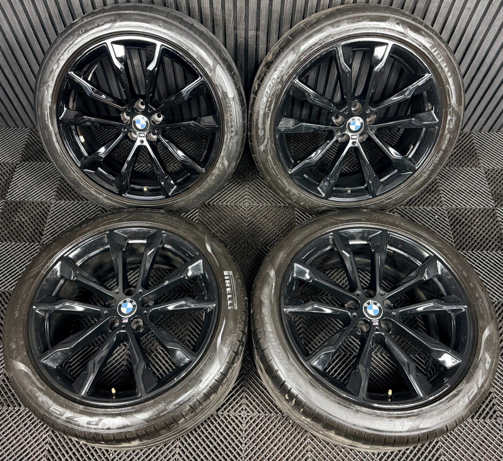 20'' BMW X3 X4 G01 G02 699 Black M Sport Wheels Tyres Alloys 801026 Genuine