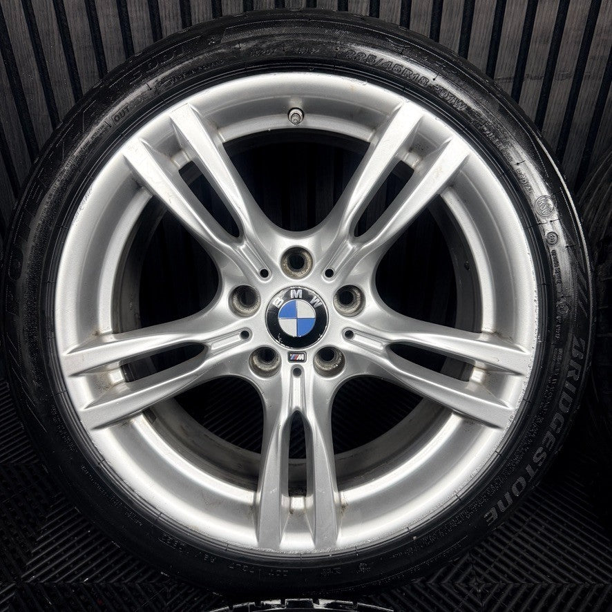 18" Bmw 3 Series 400 M Sport F30 F31 F32 F36 E90 E92 Alloy Tyres Wheels Genuine