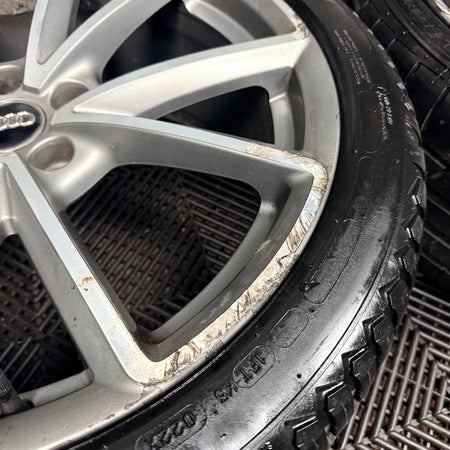 19'' Audi A4 S Line Grey DC B8 B9 Alloy Wheels Alloys Tyres 8W0601025BD Genuine