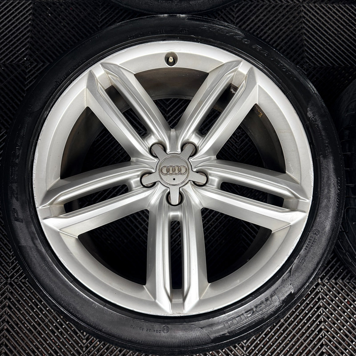 20'' GENUINE AUDI A6 C7 4G ALLROAD S LINE ALLOYS WHEELS TYRES 4G9601025G