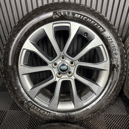 21'' GENUINE RANGE ROVER GREY SPORT VOGUE WHEELS TYRES ALLOYS L461 N9X2-CB SS