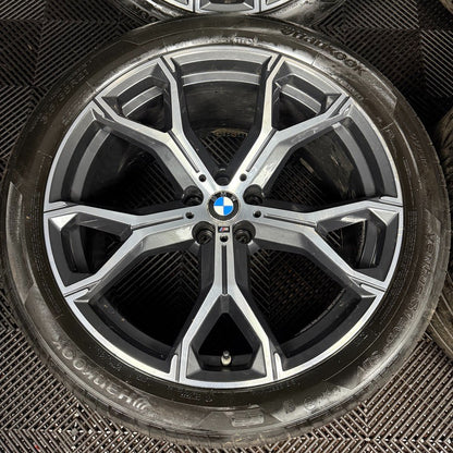 21'' GENUINE BMW X5 X6 G05 G06 741M M SPORT ALLOYS WHEELS ALLOYS TYRES