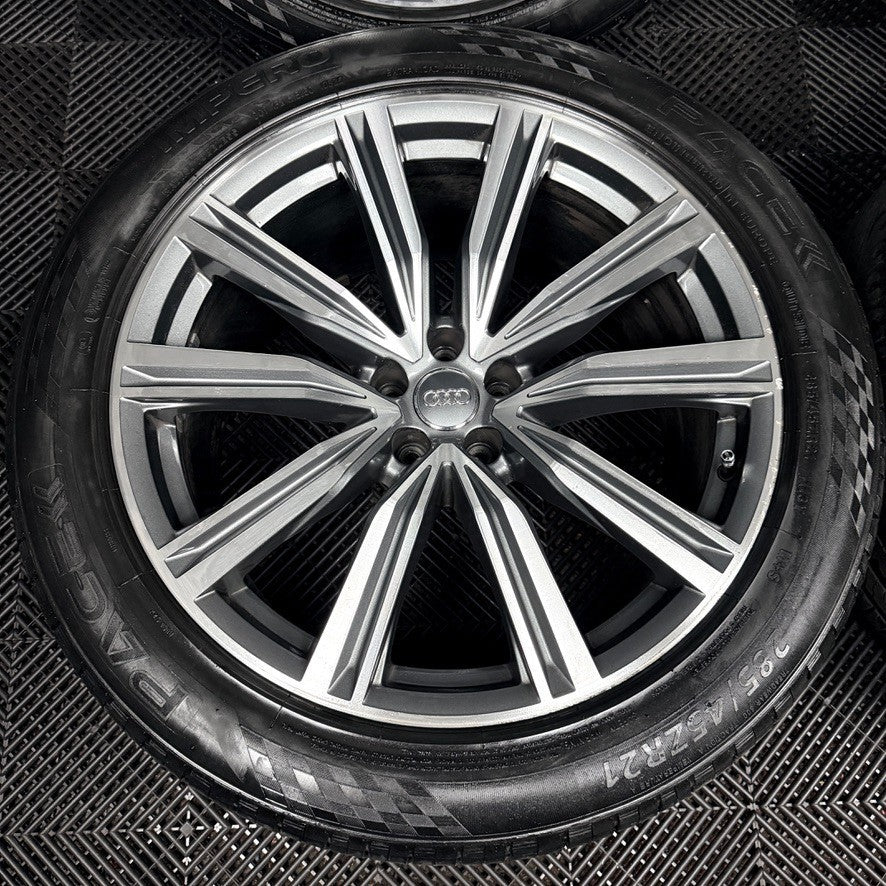 21'' Audi Q8 S Line Multispoke Alloy Wheels Alloys Tyres 4M8601025G Genuine