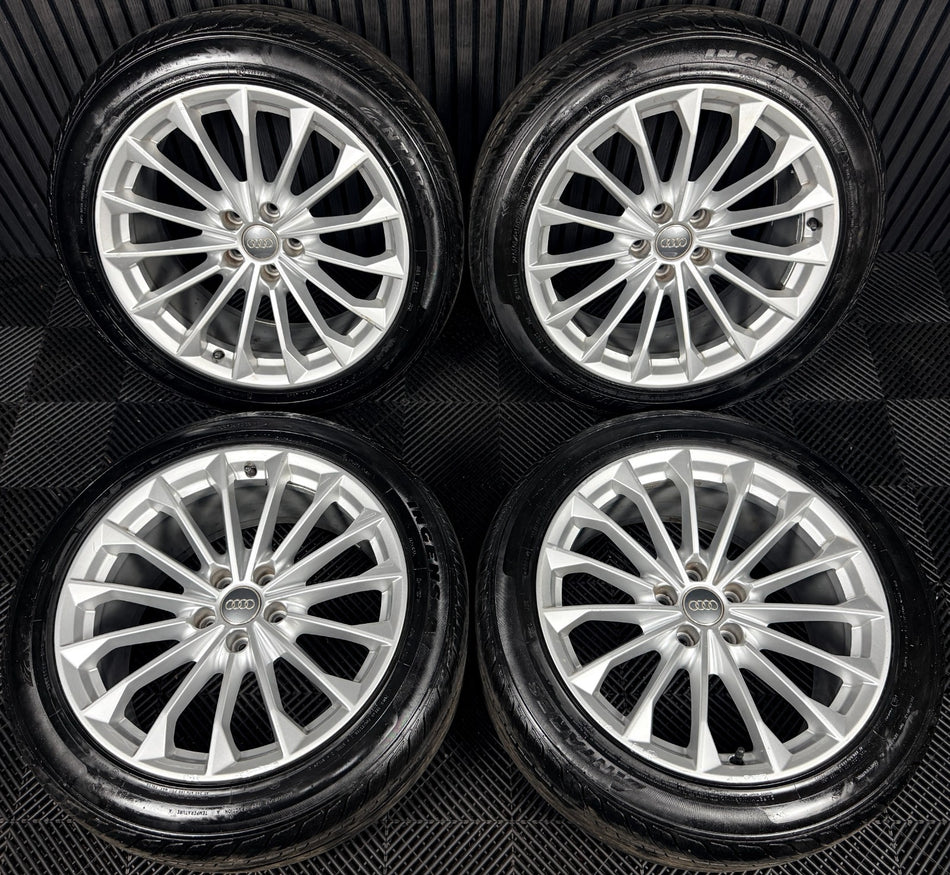 19'' Audi A8 Multispoke 4N D5 Alloy Wheels Alloys Tyres 4N0601025B Genuine
