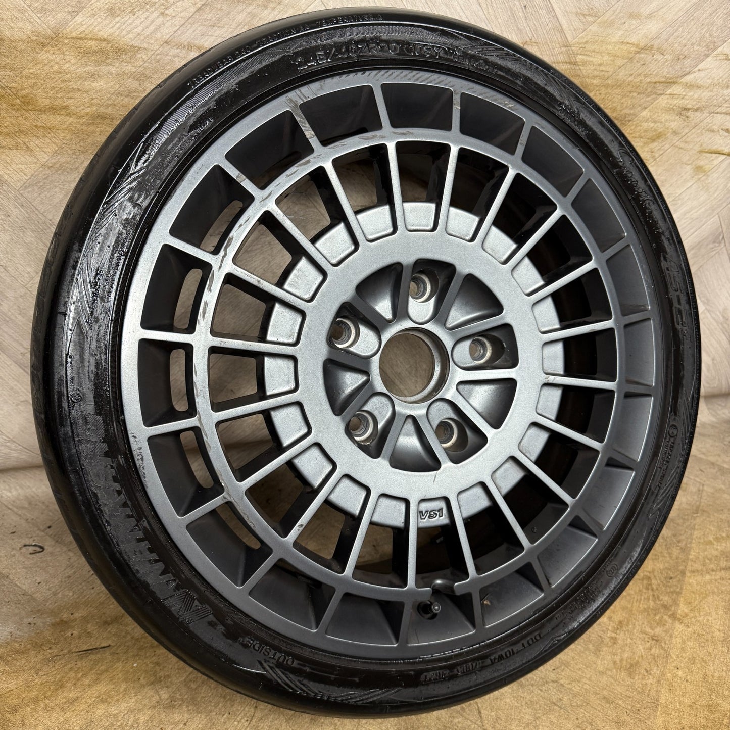 1X 20" FORD TRANSIT CUSTOM MOTION R VS1 MATT GREY ALLOY WHEEL SINGLE SPARE TYRE