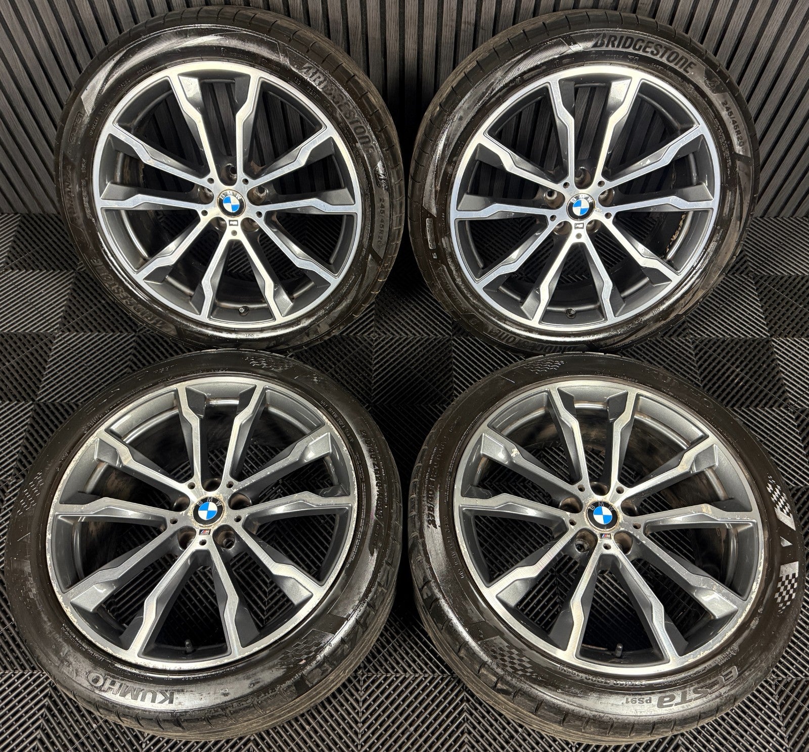 20'' GENUINE BMW X3 X4 G01 G02 699 M SPORT ALLOY WHEELS TYRES ALLOYS 8010268 69
