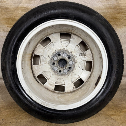1X 17'' GENUINE VW BEETLE MK3 HERITAGE WHITE ALLOY WHEEL PIRELLI TYRE 5C0601025G
