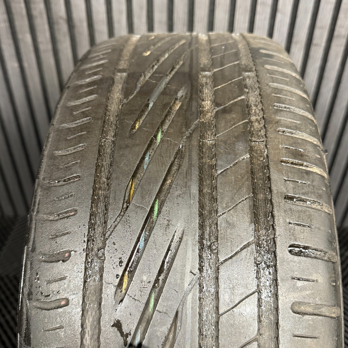 1X 18'' GENUINE AUDI A3 GREY DC ALLOY WHEEL TYRE 8Y0601025H SINGLE SPARE