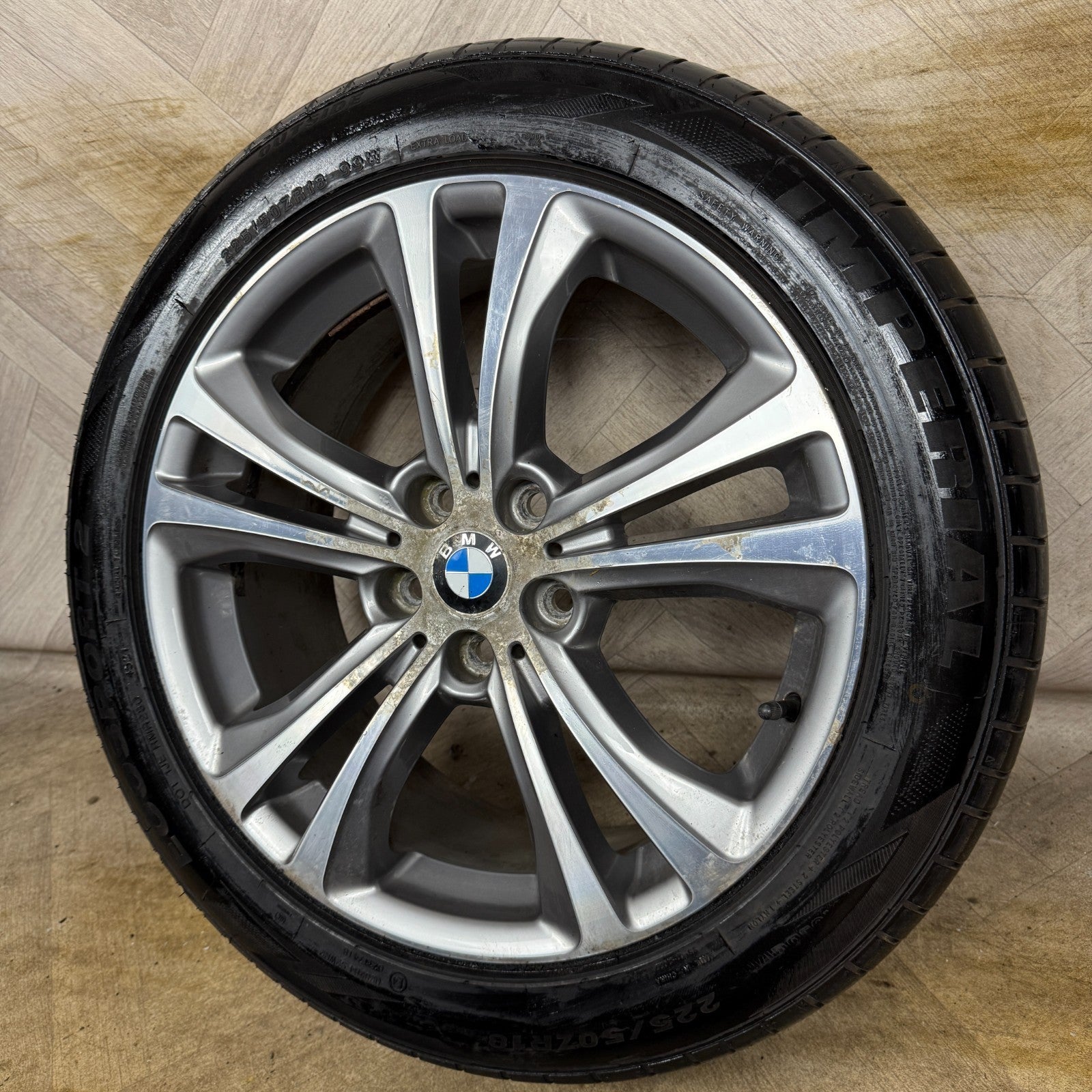 1X 18'' GENUINE BMW X1 568 F48 X1 F39 ALLOY WHEEL TYRE 6856069 7.5J ET51