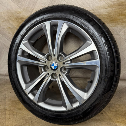 1X 18'' GENUINE BMW X1 568 F48 X1 F39 ALLOY WHEEL TYRE 6856069 7.5J ET51