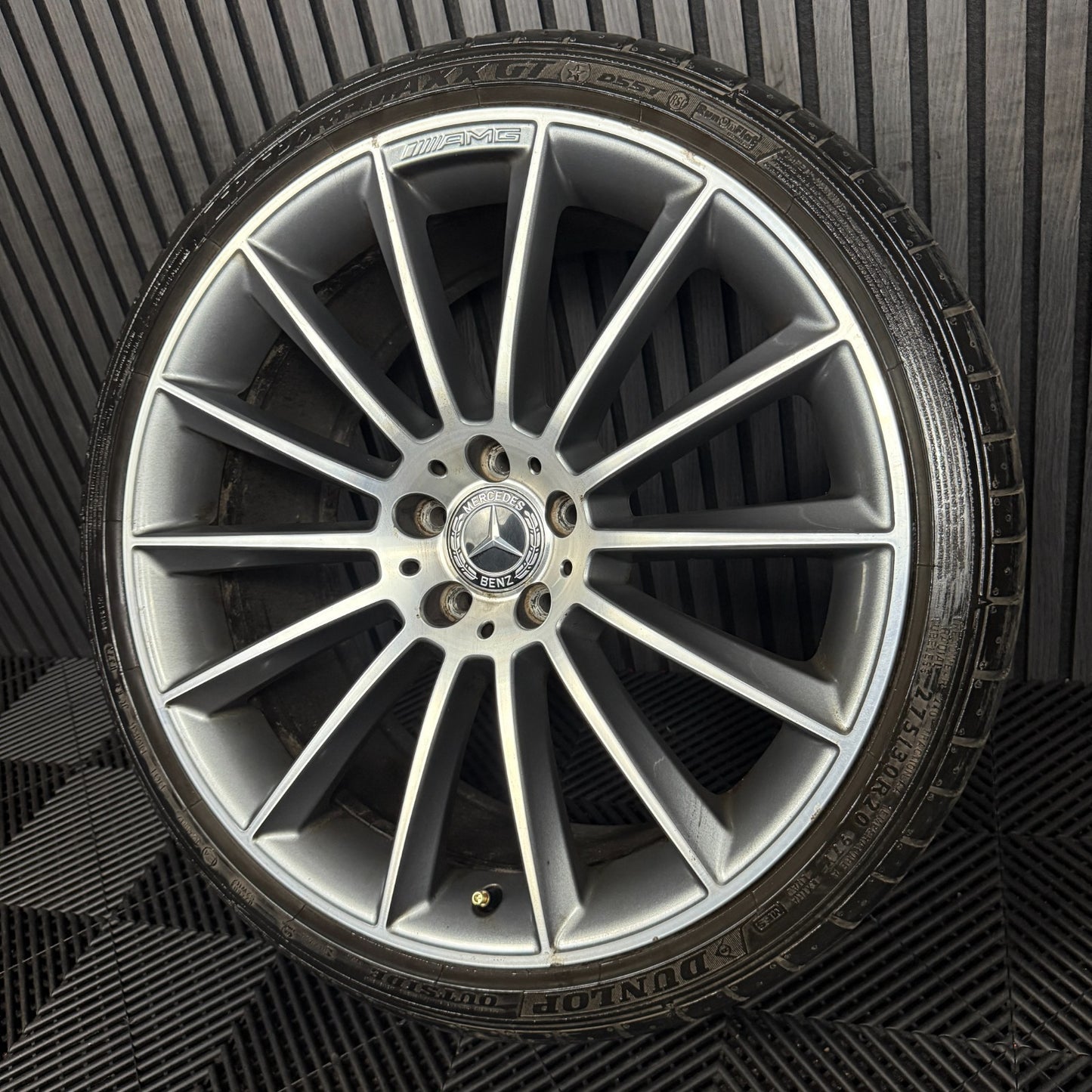 1X 20" GENUINE AMG MERCEDES CLS CLASS GREY DC ALLOY WHEEL W257 REAR A2574012000