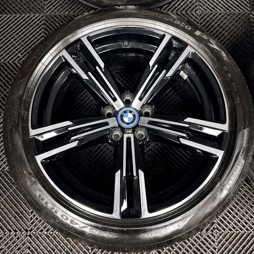 18'' BMW 3 Series Black 848 M 4 Sport G20 G21 G22 G23 G26 Alloy Wheels Genuine