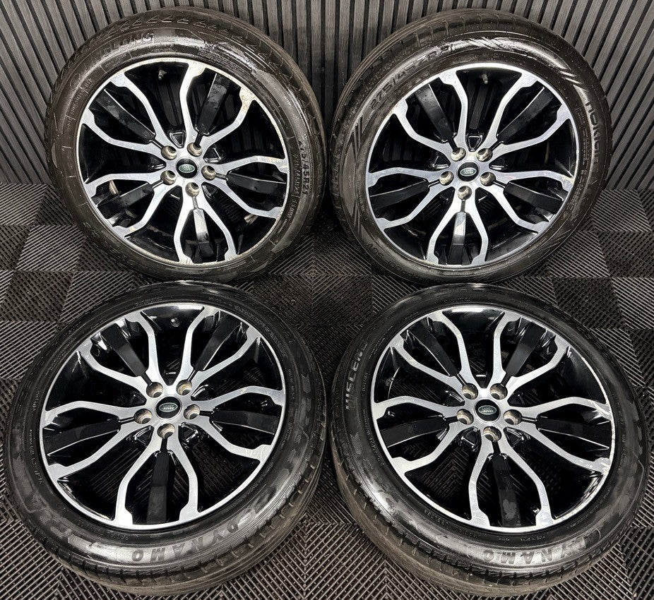 21" Range Rover Sport Land Discovery Wheels Tyres Alloys 5007 DK521007FA Genuine