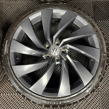 20'' Vw Arteon Rosario Grey R Line Wheels Tyres Alloys 3G8601025D Genuine